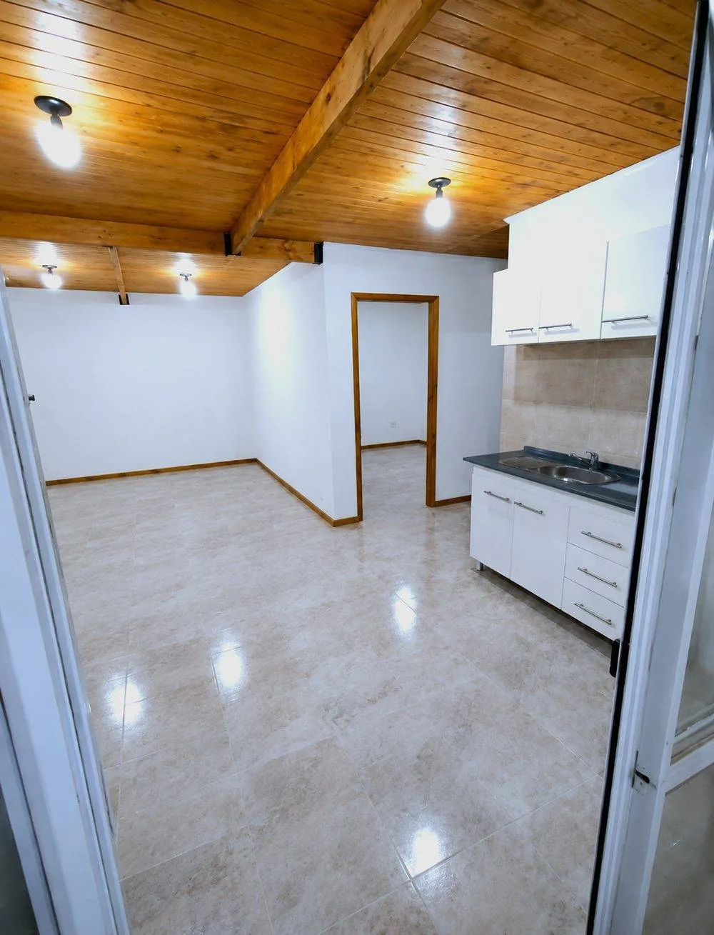 Living integrado a cocina