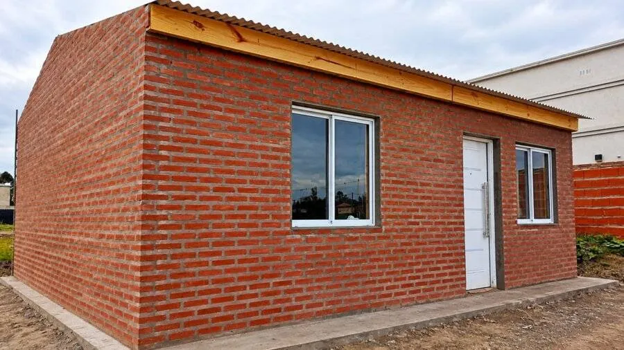 Vivienda en Basavilbaso terminada en ladrillo visto